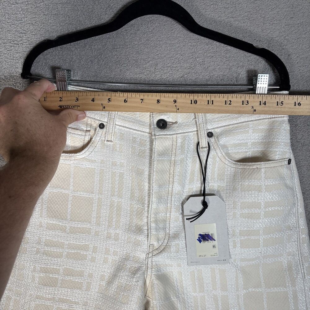 NWT Levi’s Made & Crafted Jeans Women’s Size 29x27 The Column Taper Summer Plaid - Picture 4 of 16